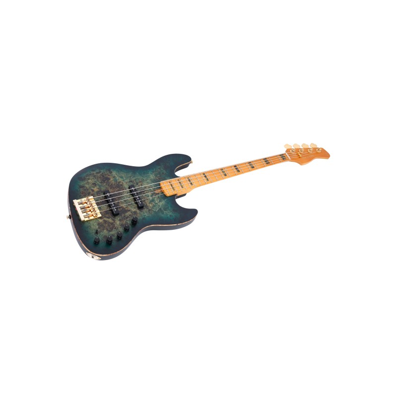 Marcus miller V10-4 TRANS GREEN SATIN