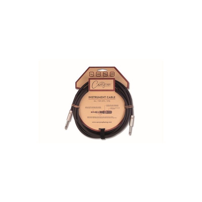 Carry on CARRY-ON-CABLE-3M-SS - INSTRUMENT CABLE 3M RECTO/RECTO