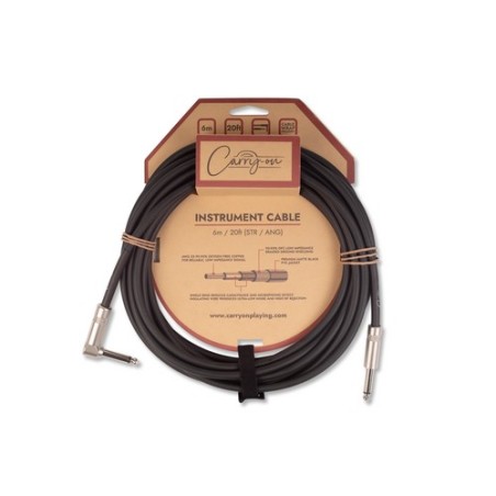 Carry on CARRY-ON-CABLE-6M-SA - INSTRUMENT CABLE 6M RECTO/ANGULADO