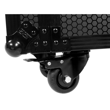 Udg gear U91101BL - ULTIMATE FLIGHT CASE FOR SET CDJ/MIXER BLACK PLUS (T&SW)