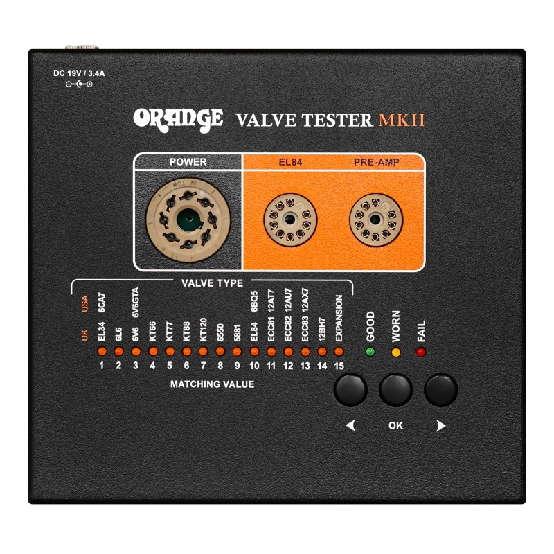 Orange VALVE TESTER MKII