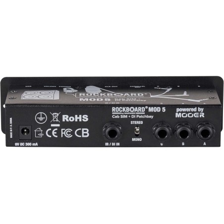 Rockboard MOD 5 - CAB SIM + DI PATCHBAY