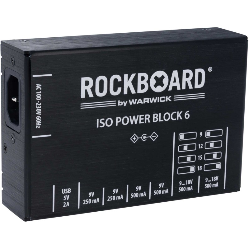 Rockboard ISO POWER BLOCK V6 IEC