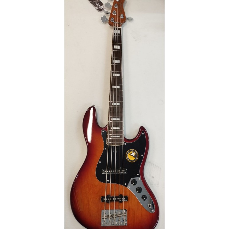 Marcus miller V5R ALDER-5 TOBACCO SUNBURST