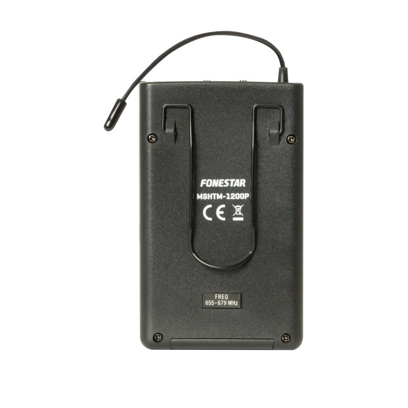 Microfone sem fios UHF portátil para ampliação de ASH-1200
