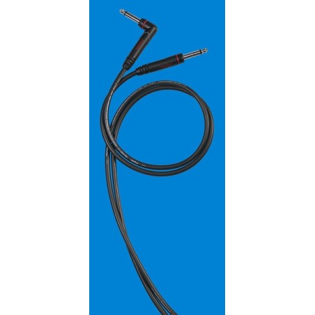 Cavo connessione strumenti musicali. Diametro esterno 6.0 mm con schermo a treccia in rame rosso.