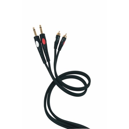 Adapter cable, 6 mm overall diameter.