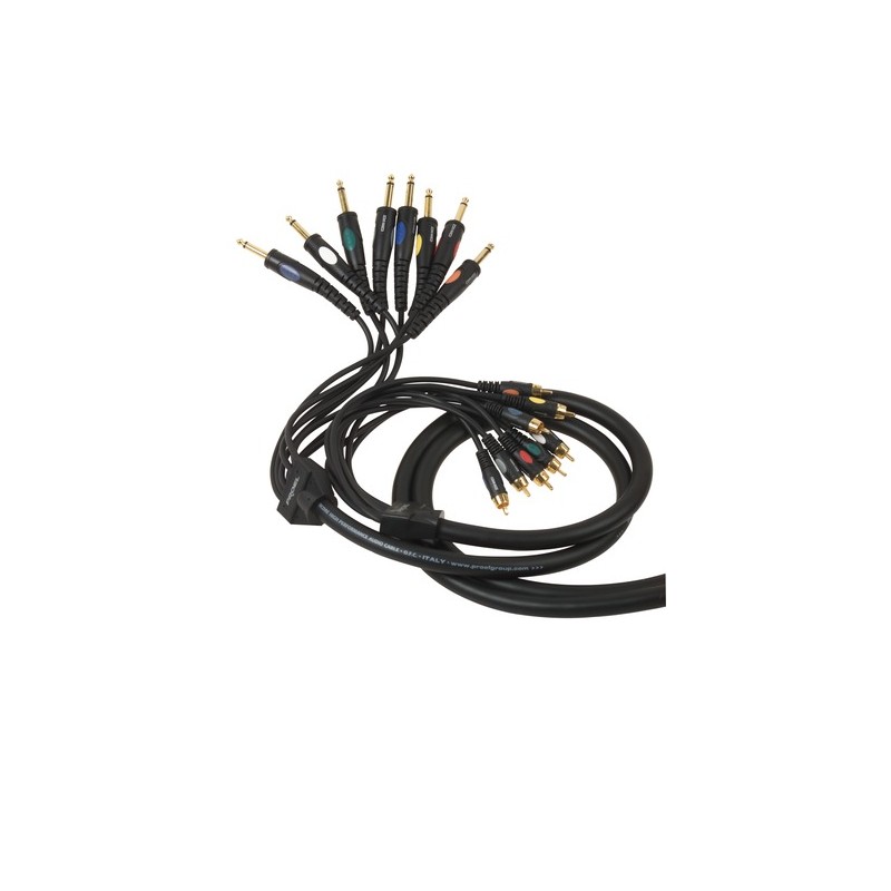 Multipair cable. 15 mm overall diameter.