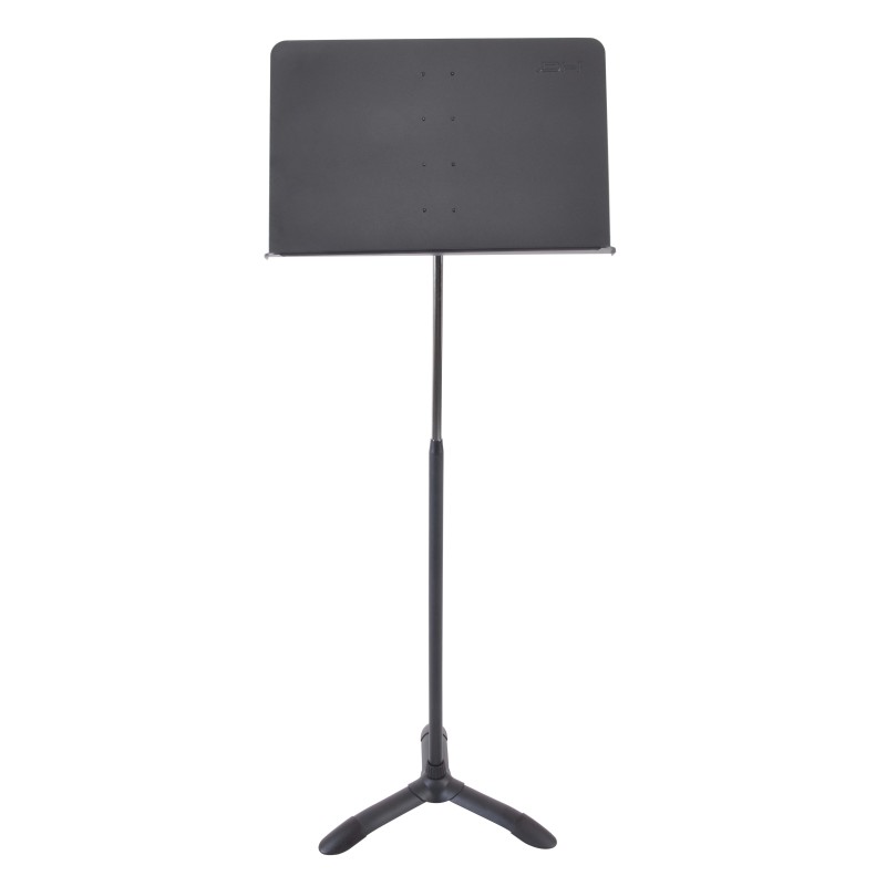 Estante para partitura profissional com sistema ’one-hand’ de regulação rápida