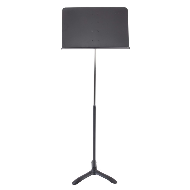 Estante para partitura profissional com sistema ’one-hand’ de regulação rápida