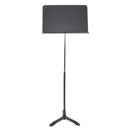 Professional sheet music stand with one hand quick release adjustment system
