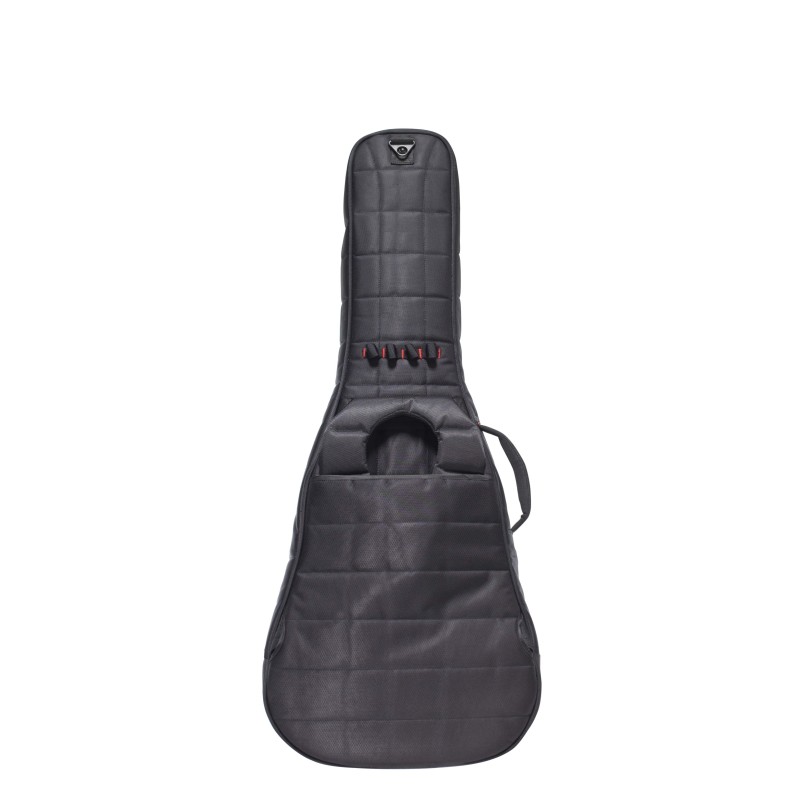 Saco para guitarra acústica/folk profissional em material de poliéster impermeável 1680D.