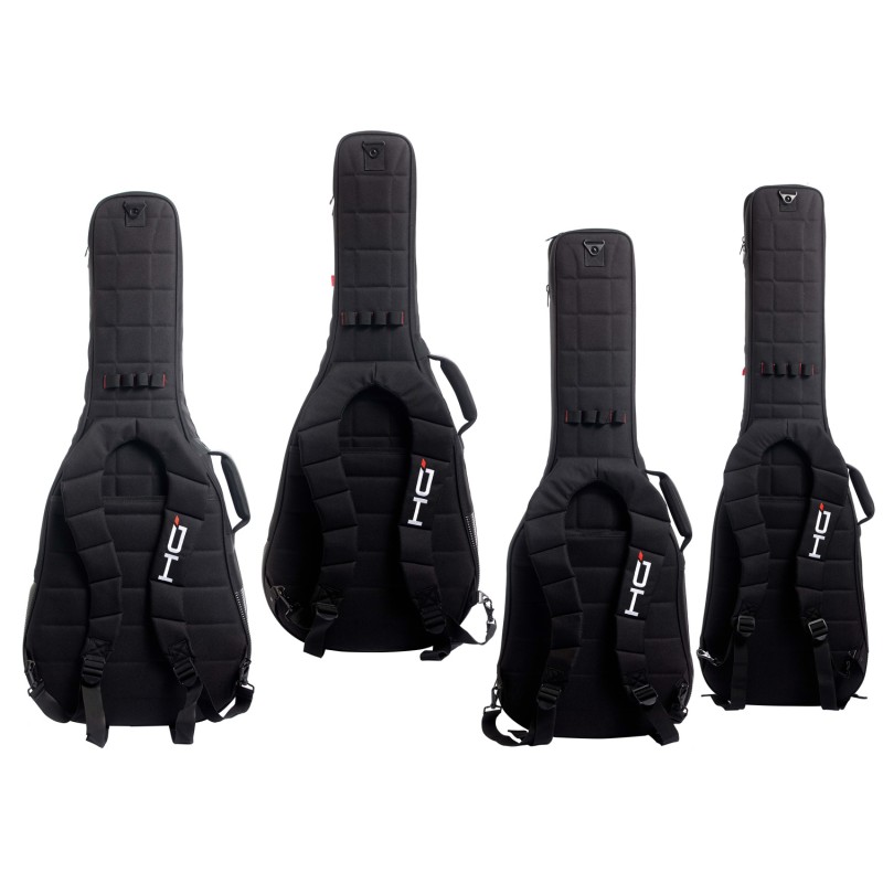 Professional Electric Bass bag made of waterproof 1200D polyester material.
