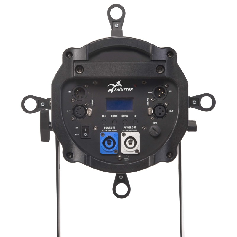 Projetor de perfil zoom 20°/45° COB led 200W