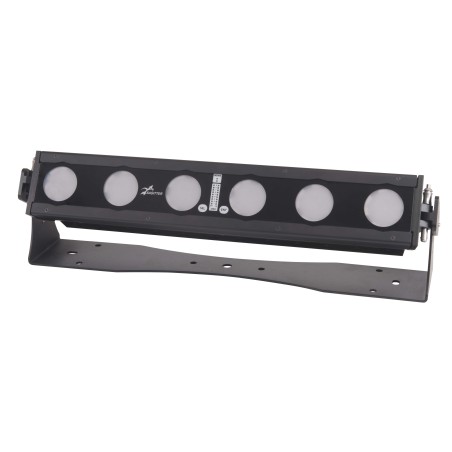 6x40W COB led bar RGBW Zoom IP67
