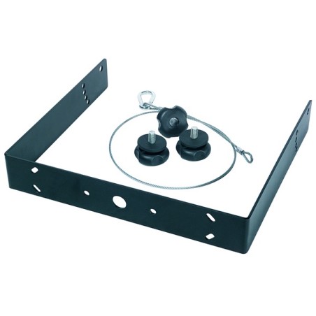 EDGE8PB wall mounting bracket. Black.