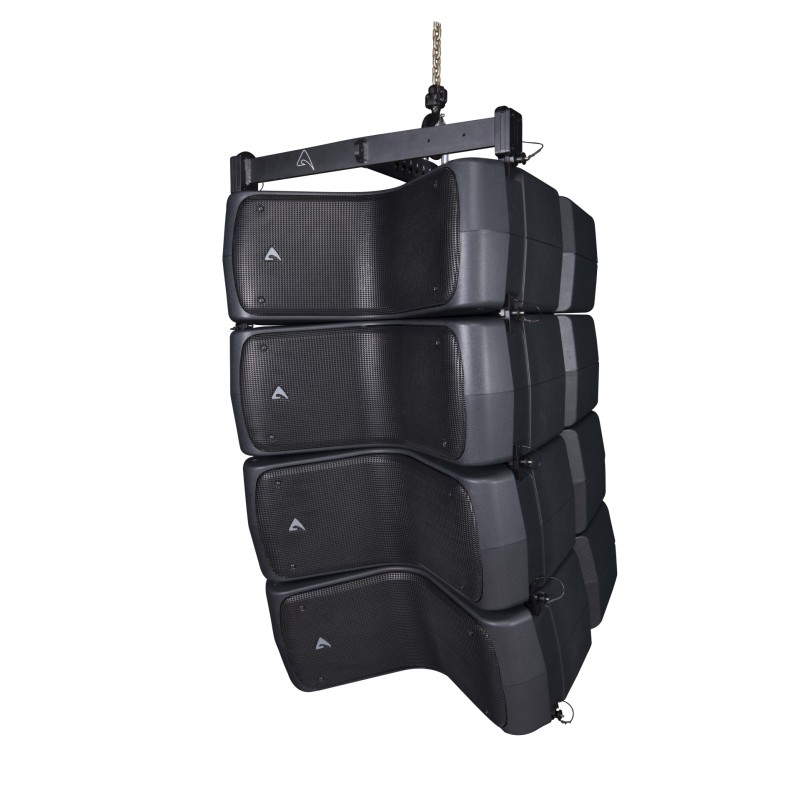 Dual 8” (203mm), High Output, Powered, CORE Processed, Two-Way Line Array Element