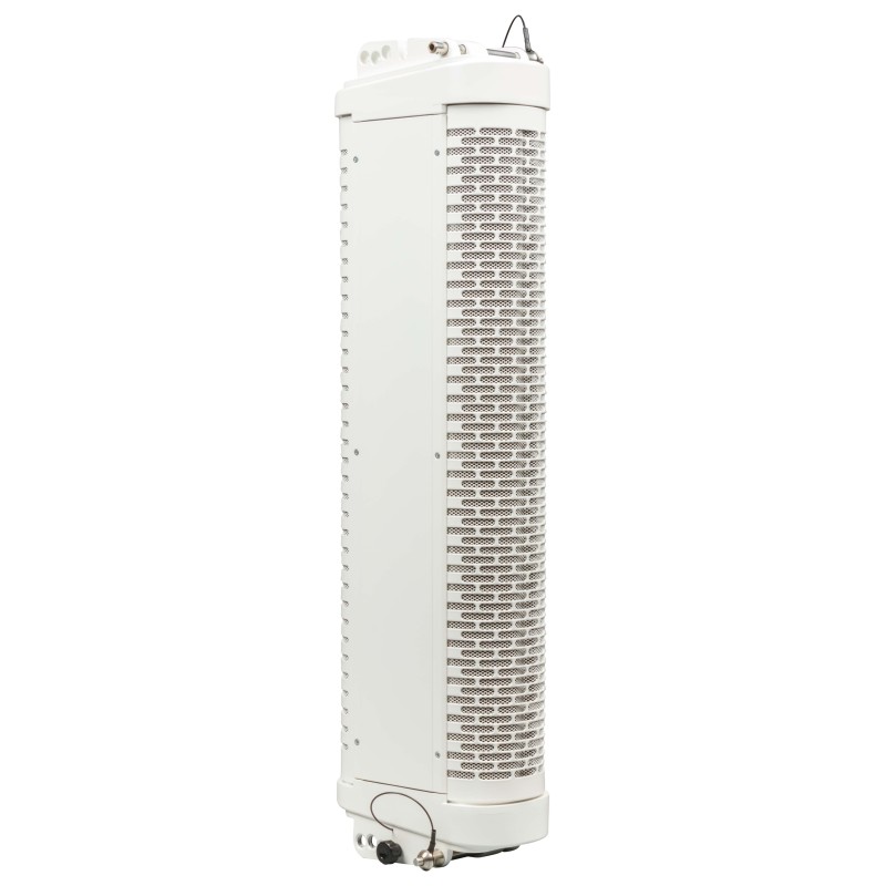 White painted AX6C Column loudspeaker