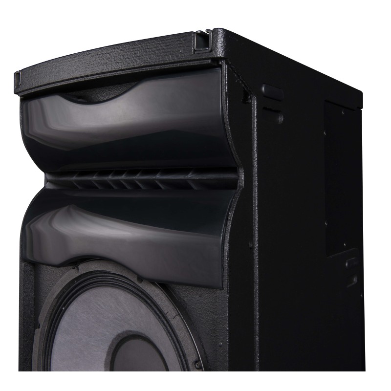 Coluna de array de 12” (305 mm) de curvatura constante de 2 vias, de gama completa