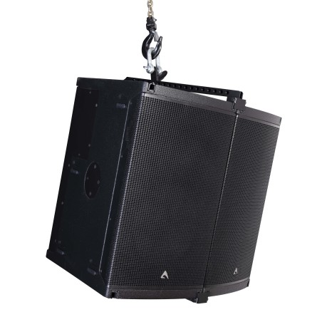 Coluna de array de 12” (305 mm) de curvatura constante de 2 vias, de gama completa
