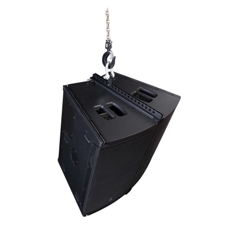 Coluna de array de 12” (305 mm) de curvatura constante de 2 vias, de gama completa