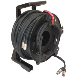 Combined Very Long Cable - Balanced Analogue / LAN61S - On Cable Drum - Length mt.30 2