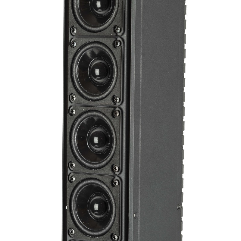 16 x 2.5” (66mm), High Power, Passive, Portable Line Array Element