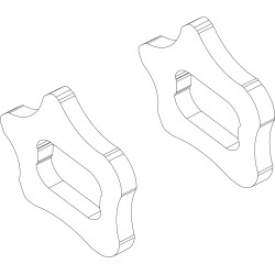 FLOOR.STAND.FOAM.AXCL.PAIR 2