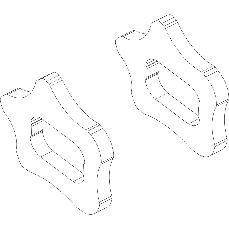 FLOOR.STAND.FOAM.AXCL.PAIR