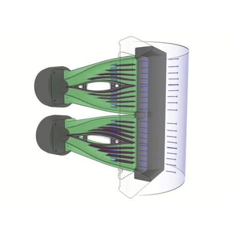 Dual 10” (260mm), High Output, Powered, CORE Processed, Vertical Array Element