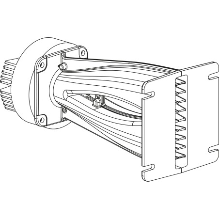 Dual 6.5” (165mm), High Output, Powered, CORE Processed, Vertical Array Element