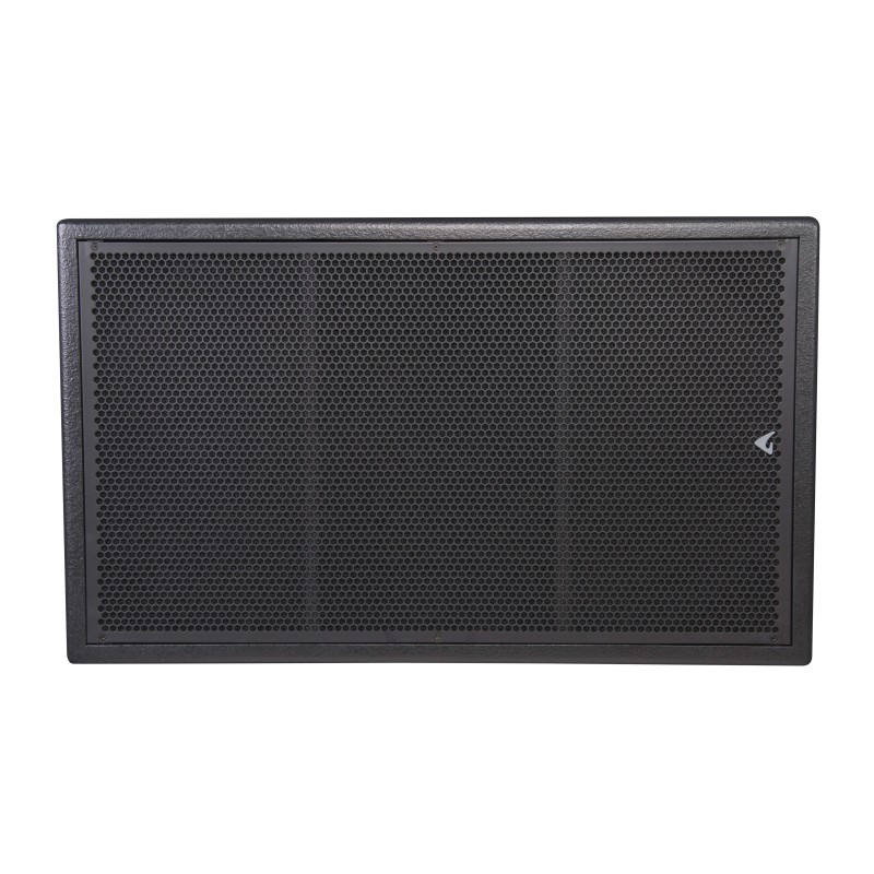 Subwoofer Manifolded Bandpass de 18" (457mm), de Alto Desempenho, Alimentado, Processado pelo CORE
