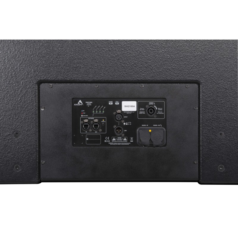 21” (530mm), High Output, Powered, CORE Processed, Bandpass Subwoofer