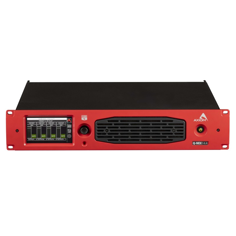 14 000W - 4 channels, High-power, Class D, DSP Power Amplifier with Universal SMPS and PFC