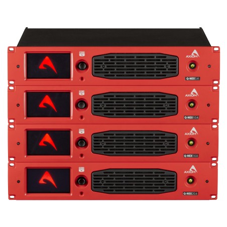 14 000W - 4 channels, High-power, Class D, DSP Power Amplifier with Universal SMPS and PFC