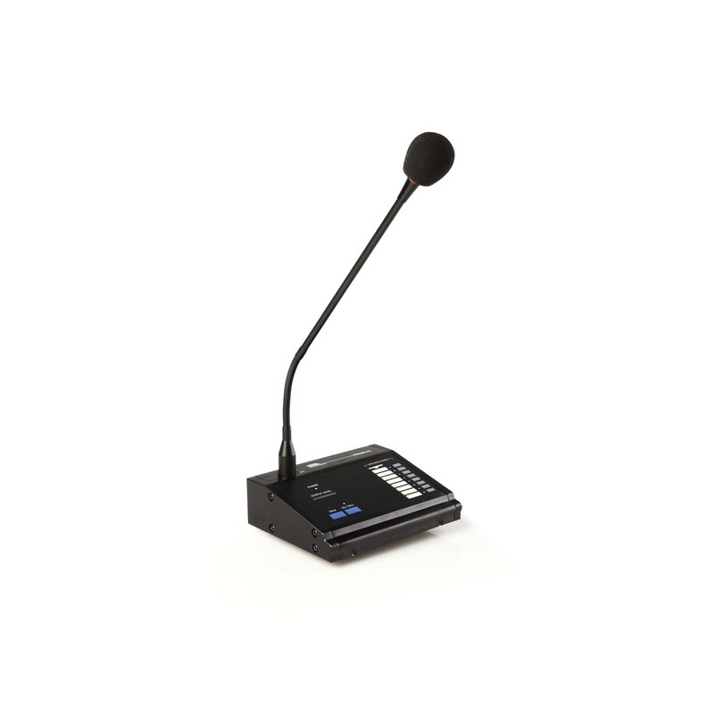 Digital microphone console for announcement