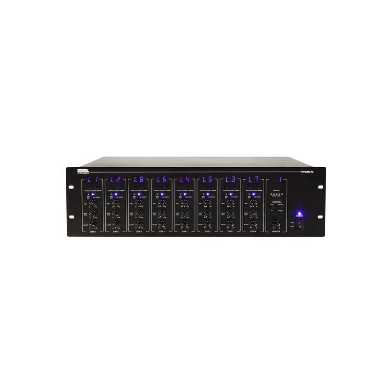 8 zone VOICE/MUSIC Matrix