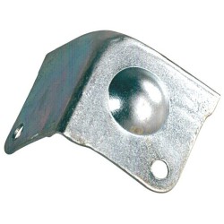Angolare quadrato con piedino intero - raggio interno 2.5 mm. 2