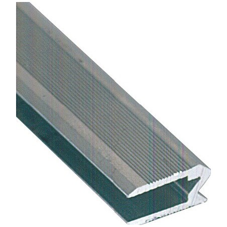 Profilo reversibile in alluminio per pannello 5 mm.