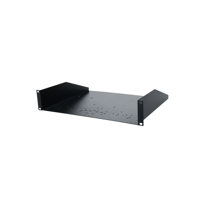 Prateleira com rack universal de 19" - 2U