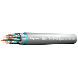 Cavo audio digitale AES/EBU multipolare a 8 coppie schermate e twistate con drain wire. 2
