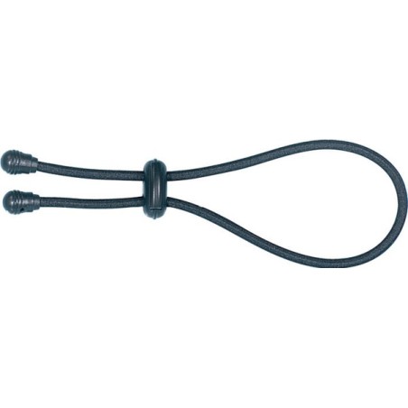 Innovativa banda elastica con corpo ergonomico per raggruppare saldamente i cavi.