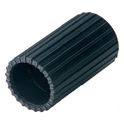Open rubber footcap ø 25 mm., suitable for EL80 - EL80D -EL100 - EL300 - SPL80D - SPL100 - KB100 - KB200. 2