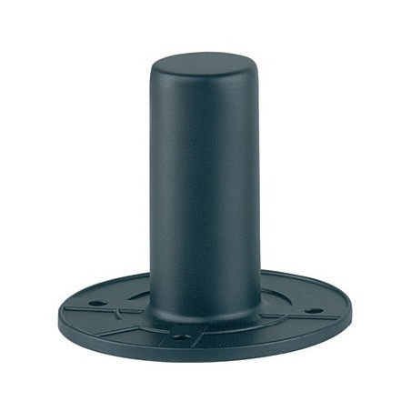 Die cast aluminium flange for Ø 35 mm tube.