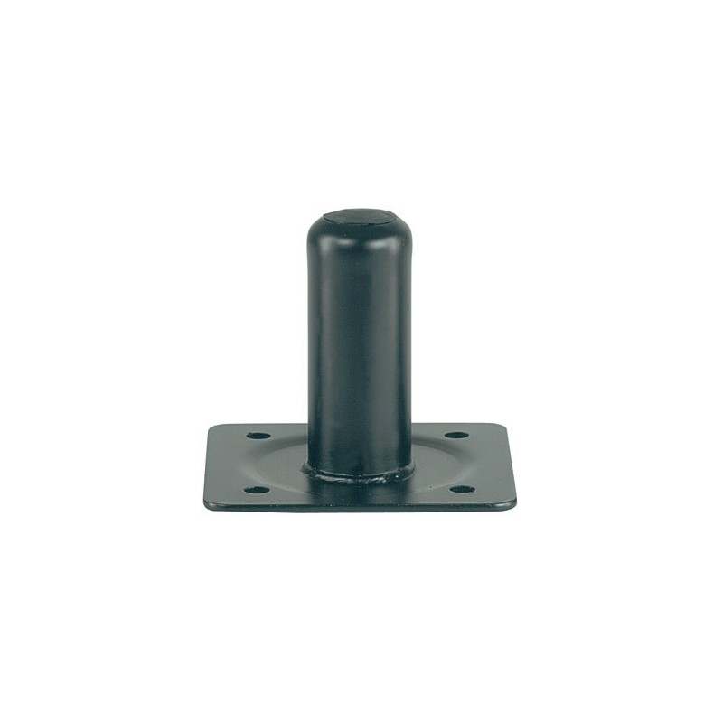 Pressed steel flange for Ø 35 mm. tube.