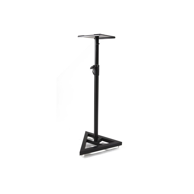 Suporte para monitor ’nearfield’ de base triangular.