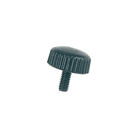 Manopola in nylon M6 x 12 ø 20mm.