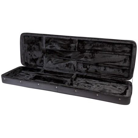 Electric bass foam case.