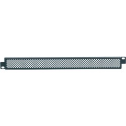 Painel de proteção/segurança de 1 unidade de rack 19' com grelha metálica anti-intrusão. 2