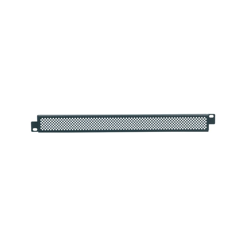 1-unit 19' protection/safety rack panel with anti intrusion metallic grid.